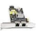 Scheda di Rete PoE NBASE-T a 2 Porte da 2,5 Gb, NIC Multi-Gigabit 802.3af /at PoE+, 2x Intel I225-V. Interfaccia LAN PCI Express, Alimentata da PCIe - Foto miniatura 6