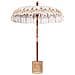 Parasol Balinese 260 Crema 180-190 cm Cotone e legno massello - Foto miniatura 1