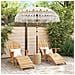 Parasol Balinese 260 Crema 180-190 cm Cotone e legno massello - Foto miniatura 3