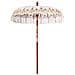 Parasol Balinese 260 Crema 180-190 cm Cotone e legno massello - Foto miniatura 4