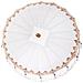 Parasol Balinese 260 Crema 180-190 cm Cotone e legno massello - Foto miniatura 7