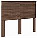 Testiera con testiera Rovere Marrone 120 cm Legno multistrato - Foto miniatura 1