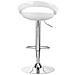 SGABELLO BAR QS-B01 BIANCO - Foto miniatura 2