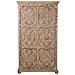 Armadio In Legno Marrone Fatto A Mano 102x44x183h - Foto miniatura 2