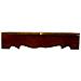 Portagioie In Legno E Metallo Marrone 33x20,5x7h - Foto miniatura 3