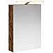 Mobiletto per specchio da bagno Legno vecchio 50 x 14,5 x 70 cm - Foto miniatura 1