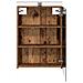 Mobiletto per specchio da bagno Legno vecchio 50 x 14,5 x 70 cm - Foto miniatura 7