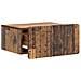 Mobiletto da notte a muro Legno antico 49 x 34,5 x 24 cm - Foto miniatura 3