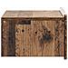 Mobiletto da notte a muro Legno antico 49 x 34,5 x 24 cm - Foto miniatura 5