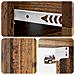 Mobiletto da notte a muro Legno antico 49 x 34,5 x 24 cm - Foto miniatura 7