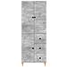 Set di armadi 2 pcs 66 x 34,5 x 90 cm Legno ingegnerizzato - Foto miniatura 4