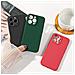 Custodia In Silicone Per Iphone 14 Plus, Copertura Verde Menta. - Foto miniatura 1