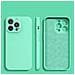Custodia In Silicone Per Iphone 14 Plus, Copertura Verde Menta. - Foto miniatura 6