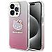Hello Kitty Iml Gradient Electrop Kitty Head Case Per Iphone 15 Pro Max - Rosa - Foto miniatura 4