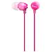 MDR-EX15LPAuricolare Stereo in Silicone Colore Rosa - Foto miniatura 1