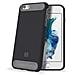 Cover in TPU Rock per iPhone 6 / 6S Plus Colore Nero / Grigio - Foto miniatura 1