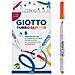 astuccio 8 pennarelli turbo glitter giotto - Foto miniatura 1