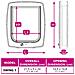 Porta Per Animali Manuale A 2 Vie Swing 1sb Bianco 72101011 - Foto miniatura 4