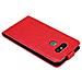 Custodia Compatibile Con Lg G5 In Rosso Mela - Coperchio Protettivo In Design Flip Con Chiusura Magnetica - Foto miniatura 6