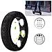 Ruota Pneumatico Anteriorposteriore Di 8,5 Pollici Pneumatico Di Ricambio Solida 8 12 X 2 + Piede Di Porco Per Xiaomi Mijia M365 Scooter Elettrico Skate - Foto miniatura 6