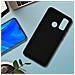 Cover Silicone Huawei P Smart 2020 Semi-rigida Opaca Soft Touch Nero - Foto miniatura 4