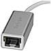 Adattatore di rete USB-C a RJ45 Gigabit Ethernet Gbe - M / F - Argento - Foto miniatura 2