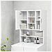 Mobile per Lavatrice Bianco 70,5x25,5x90 cm - Foto miniatura 4