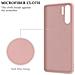 Cadorabo Custodia Compatibile Con Huawei P30 Pro In Liquid Rosa - Coperchio Protettivo In Silicone Tpu Flessibile Con Anello - Foto miniatura 5