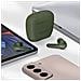 Auricolari In-ear Wireless Autonomia 30 Ore True Audio Verde Kaki - Foto miniatura 5