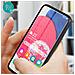 Cover Silicone Samsung Galaxy A52 / A52s Nera + Vetro Temperato 9h Trasparente - Foto miniatura 2