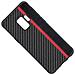 Custodia F-case Tpu Silicone Elegant Feber Cover Case Per Samsung Galaxy S9 G960 Carbon Black - Foto miniatura 1