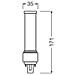Ledvance Lampadina Led One End Connection G24d-3 Opale 9w 1100lm 4000k Ip20 120° [lv-4058075823198] - Foto miniatura 4