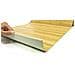 Tappeto Bamboo Passatoia Antiscivolo Degrad&egrave; Colore Marrone 50x420 Marrone - Foto miniatura 2