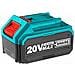 Batteria Agli Ioni Di Litio 5,0ah, 20v /p20s, Serie Industrial (tfbli2053) - Foto miniatura 3