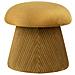 Pouf Hampton - Marrone - Mdf - 39x39x42 Cm - Foto miniatura 3
