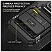Custodia Nera Per Google Pixel Con Supporto Ad Anello E Lente Scorrevole Google Pixel 7 - Foto miniatura 2