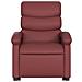 Poltrona Alzapersona Reclinabile Rosso Vino In Similpelle - Foto miniatura 7