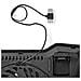 NBCR101BK supporto per laptop Supporto per computer portatile Nero 43,2 cm (17") - Foto miniatura 2