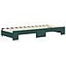 Divano Letto Estraibile Materassi Verde Scuro 90x200 Velluto - Foto miniatura 5