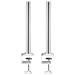 Slatwall Colonne in alluminio, per pannello da tavolo, set da 2 pezzi - Foto miniatura 2