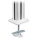 Slatwall Colonne in alluminio, per pannello da tavolo, set da 2 pezzi - Foto miniatura 4