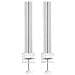 Slatwall Colonne in alluminio, per pannello da tavolo, set da 2 pezzi - Foto miniatura 7