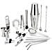 Set Da Cocktail Boston Con Base, 21 Pezzi: Shaker In Acciaio Inox Per Barman Professionisti E Amatoriali - Foto miniatura 1