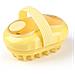 Spazzola Per Shampoo Con Dispenser Di Liquido - Massaggiatore Per Cuoio Capelluto Ed Esfoliante Yellow - Foto miniatura 1