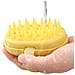 Spazzola Per Shampoo Con Dispenser Di Liquido - Massaggiatore Per Cuoio Capelluto Ed Esfoliante Yellow - Foto miniatura 2
