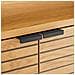 Libreria In Legno Con 4 Ripiani E 2 Ante Stinna - Foto miniatura 6
