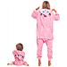 Pigiama Per Bambini Costume Kigurumi Onesie Jigglypuff Pokemon Rosa 135-145 - Foto miniatura 2