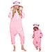 Pigiama Per Bambini Costume Kigurumi Onesie Jigglypuff Pokemon Rosa 135-145 - Foto miniatura 6