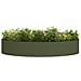 Vasi da giardino 5 pcs Oliver verde 120 x 120 x 20 cm Acciaio - Foto miniatura 3