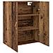 Armadi da Muro 2 pcs Legno vecchio 69.5 x 34 x 90 cm - Foto miniatura 6